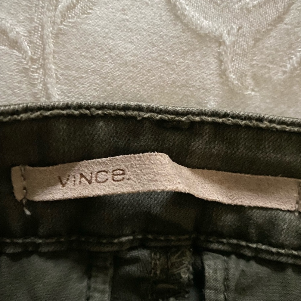 Vince olive green cargo skinny jeans size 27 - Picture 3 of 6